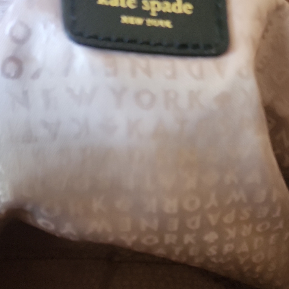 Kate Spade Rose Gold Glitter Tote Bow Black Handles Sparkly Shopper Bag - Picture 12 of 16